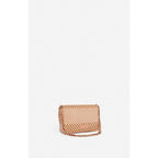 Pequeño Bolso Moon En Cuero & Algodón - Multico & Biscuit