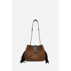 Pequeño Bolso Cléo - Leonado & Negro