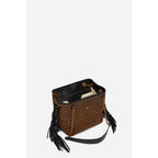 Pequeño Bolso Cléo - Leonado & Negro
