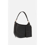 Sac a Main en Cuir Lisse - Noir