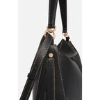 Sac a Main en Cuir Lisse - Noir