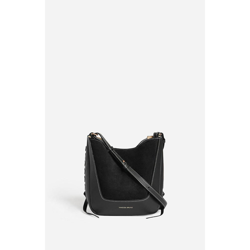 Petit Sac Lou En Cuero - Negro