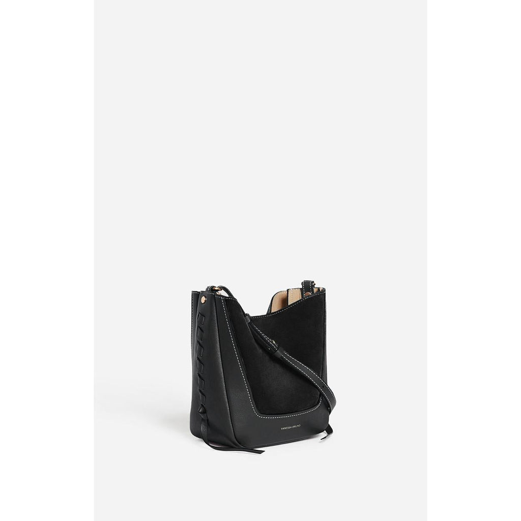 Petit Sac Lou En Cuero - Negro