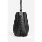 Petit Sac Lou En Cuero - Negro