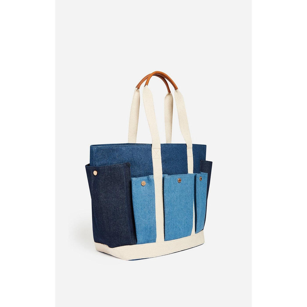 Cabas L Multipoches - Bleu Multico