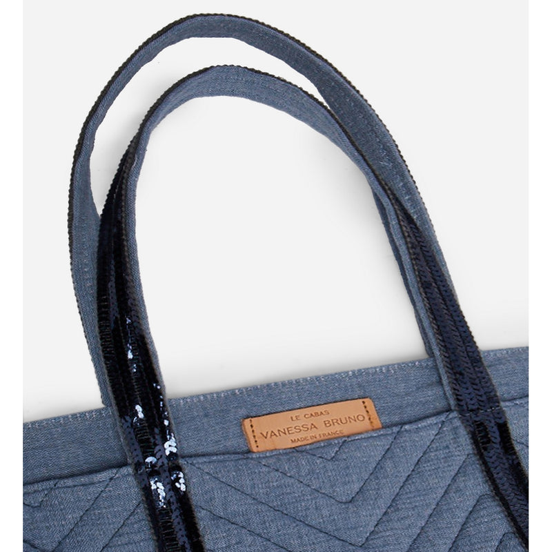 Cabas L En Coton - Chambray