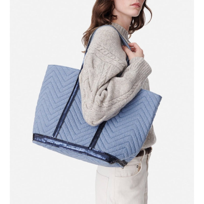 Cabas L En Coton - Chambray