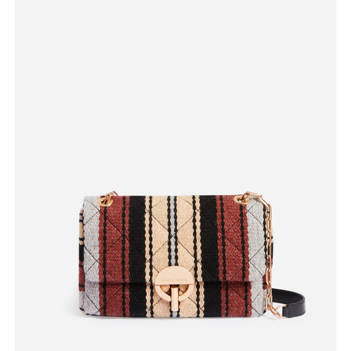 Vanessa Bruno - Sac Moon En Laine - Multico/Biscuit