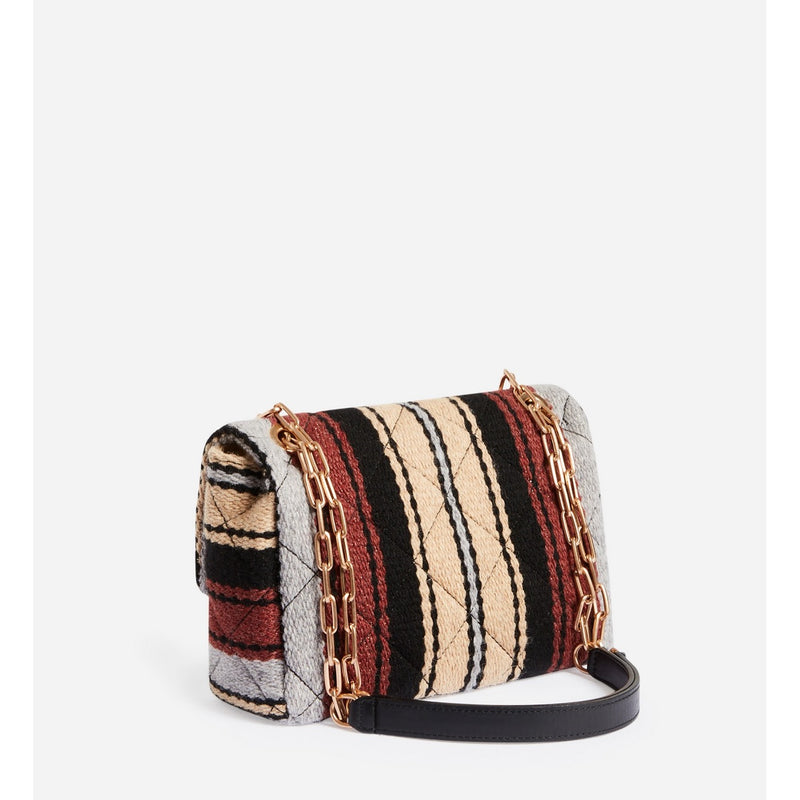 Vanessa Bruno - Sac Moon En Laine - Multico/Biscuit