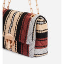 Vanessa Bruno - Sac Moon En Laine - Multico/Biscuit