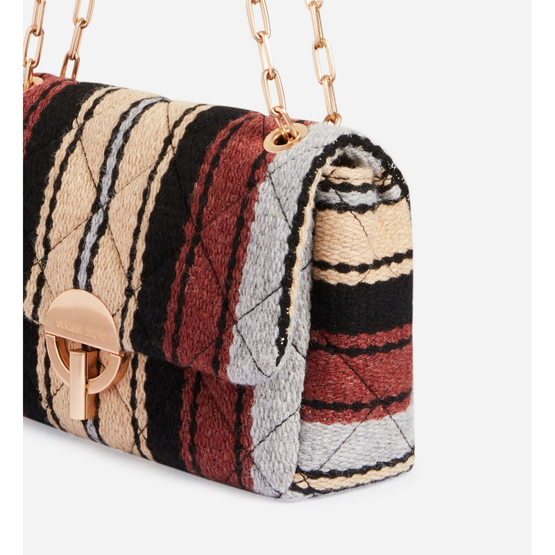 Vanessa Bruno - Sac Moon En Laine - Multico/Biscuit