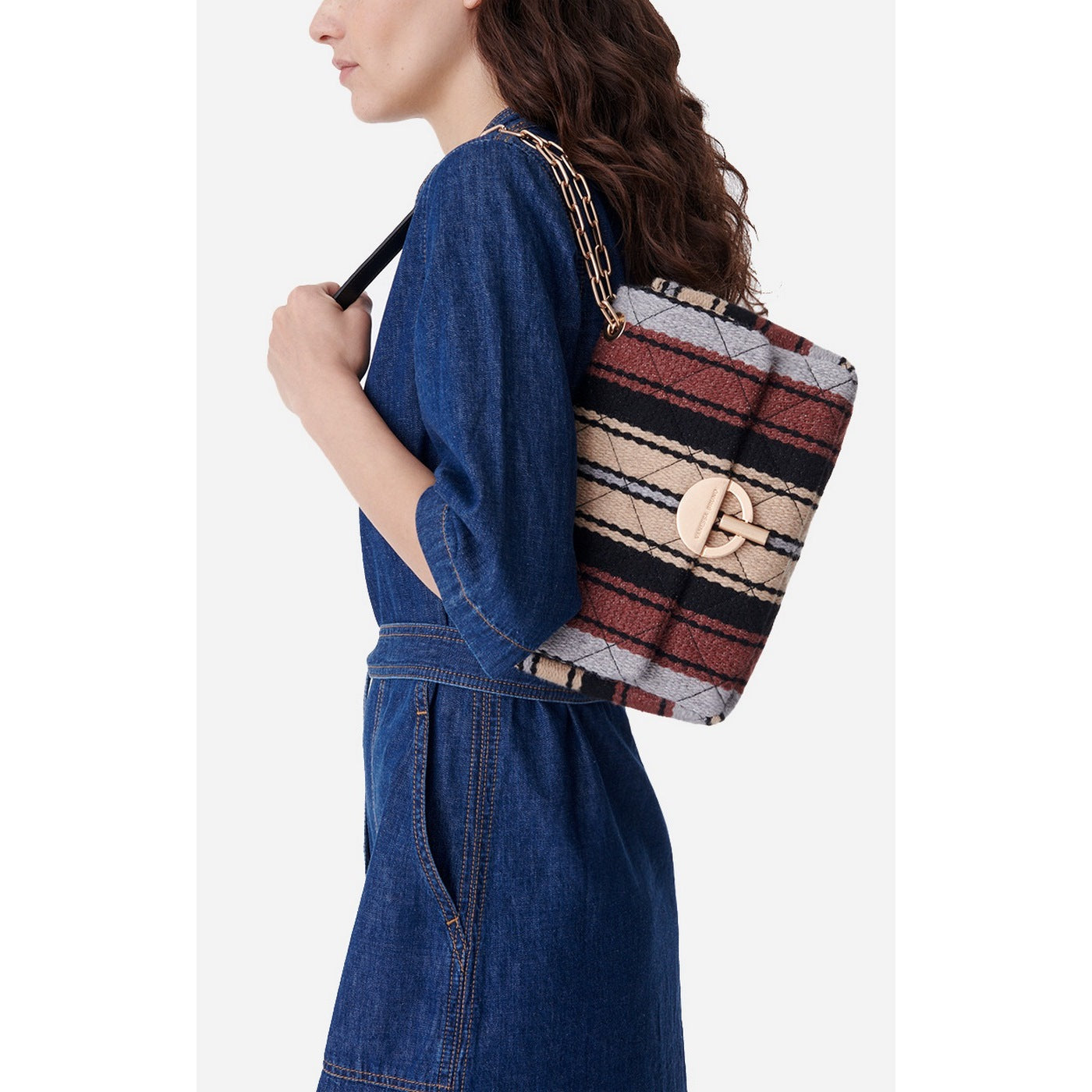 Moon Wool Bag - Multicolour/Biscuit