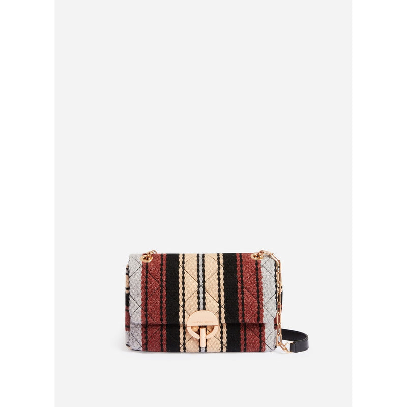 Vanessa Bruno - Sac Moon En Laine - Multico/Biscuit