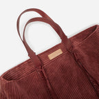 Cabas L de Terciopelo de Canalé - Madera De Rose