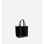 Cabas S in Quilted Velvet - Black