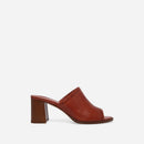 Vanessa Bruno - Mules En Cuir À Tannage Végétal - Rust