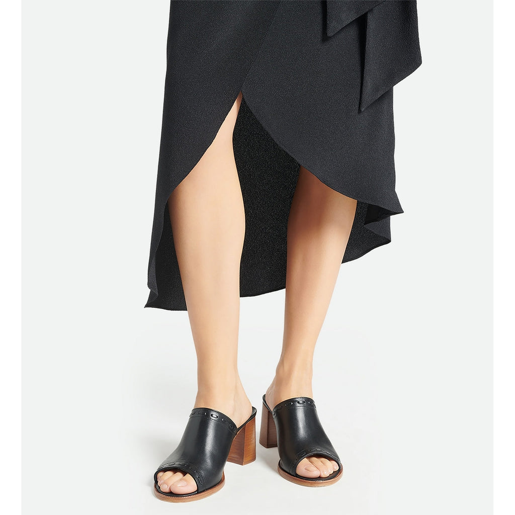 70Mm Mules - Black