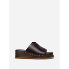 Platform Mules - Brown