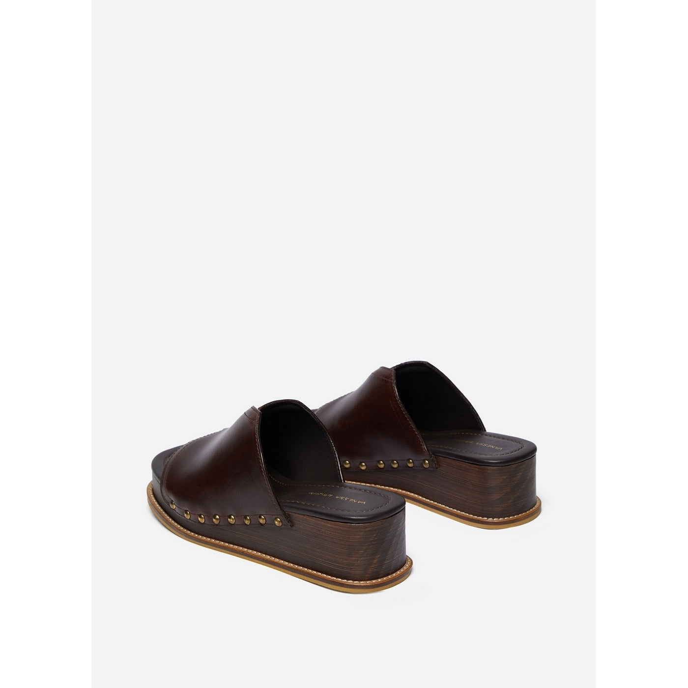 Platform Mules - Brown