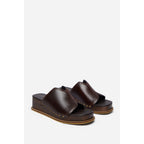 Platform Mules - Brown