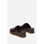 Platform Mules - Brown