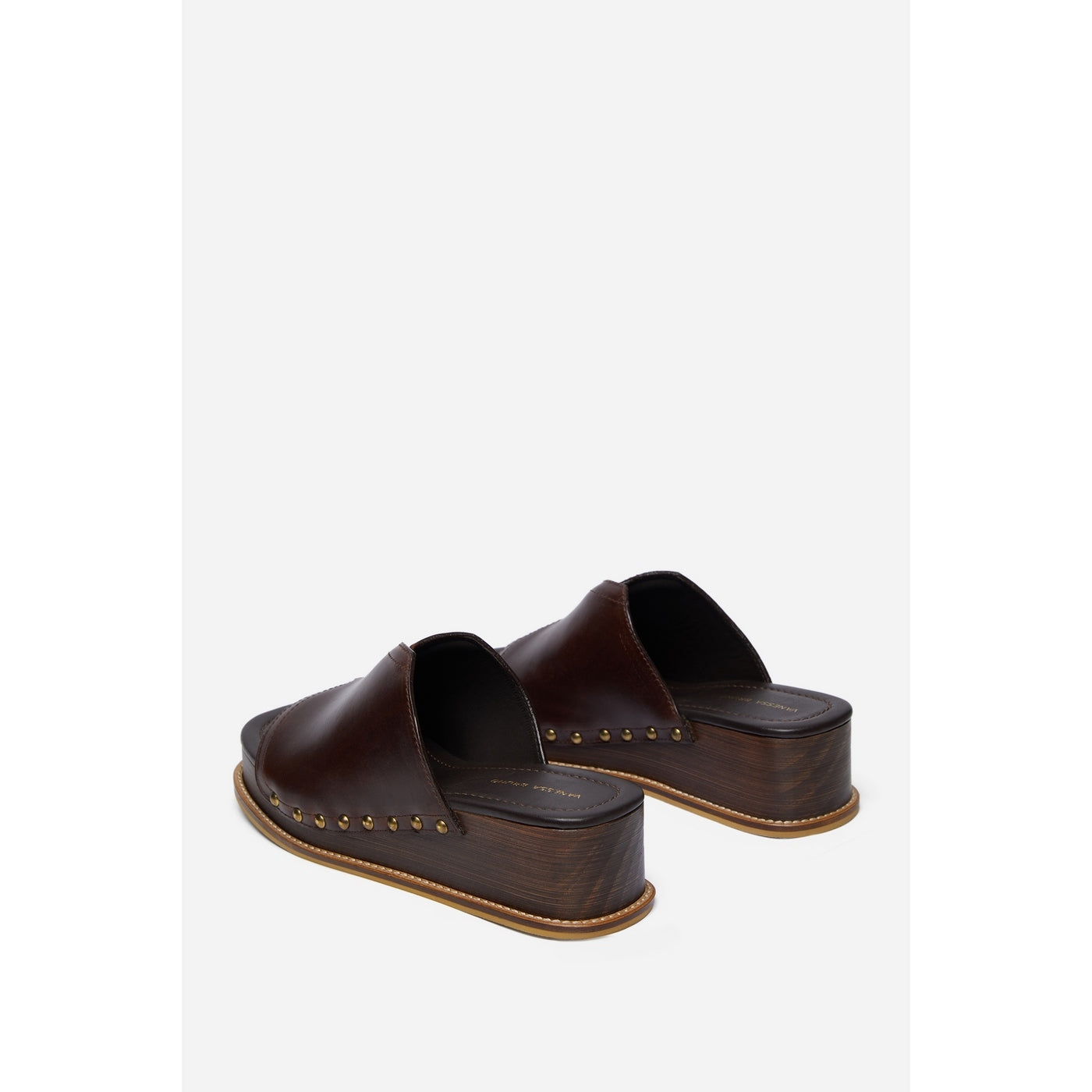 Platform Mules - Brown