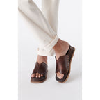 Platform Mules - Brown