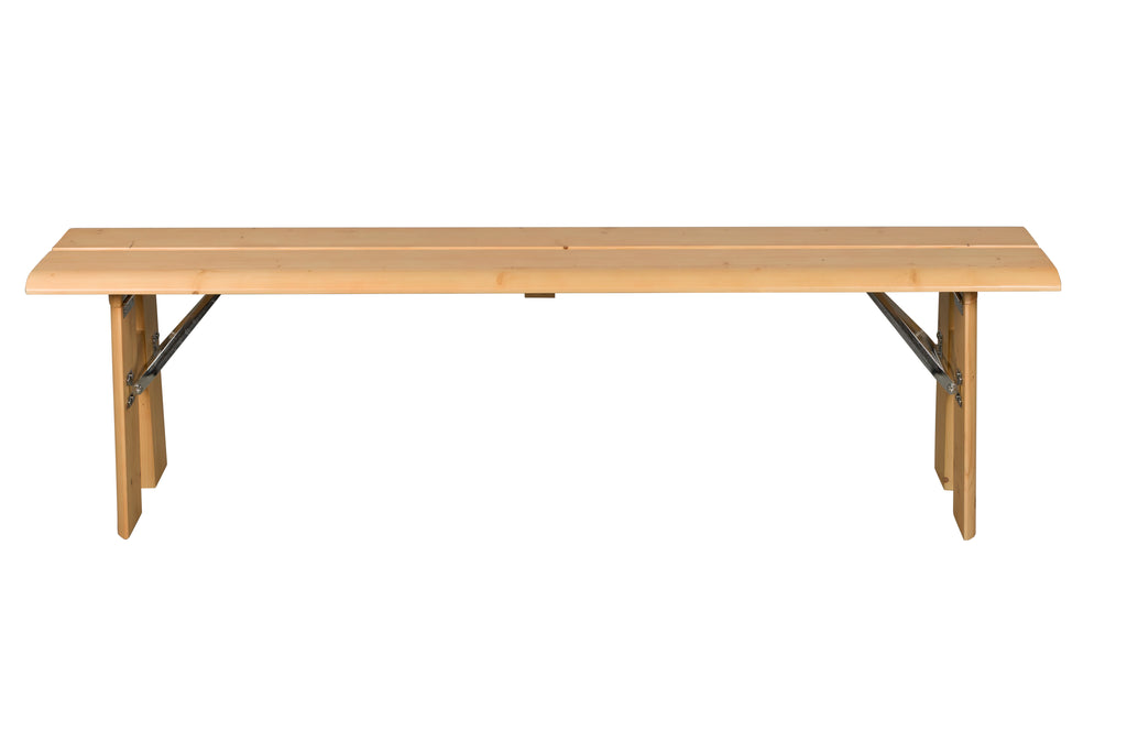 Avenue - Banc D'Extérieur - Bois de pin - Naturel/Beige