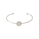 Valentine" bracelet Mother-of-pearl - Brass