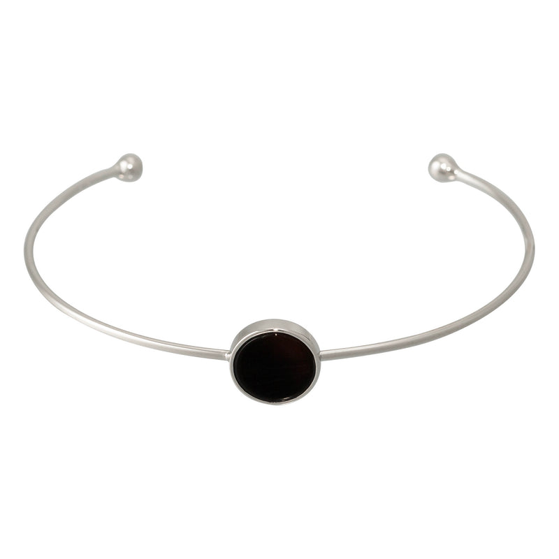 Valentine" Onyx - Pulsera de latón