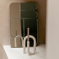 Glamor - Mirror - Iron - Beige