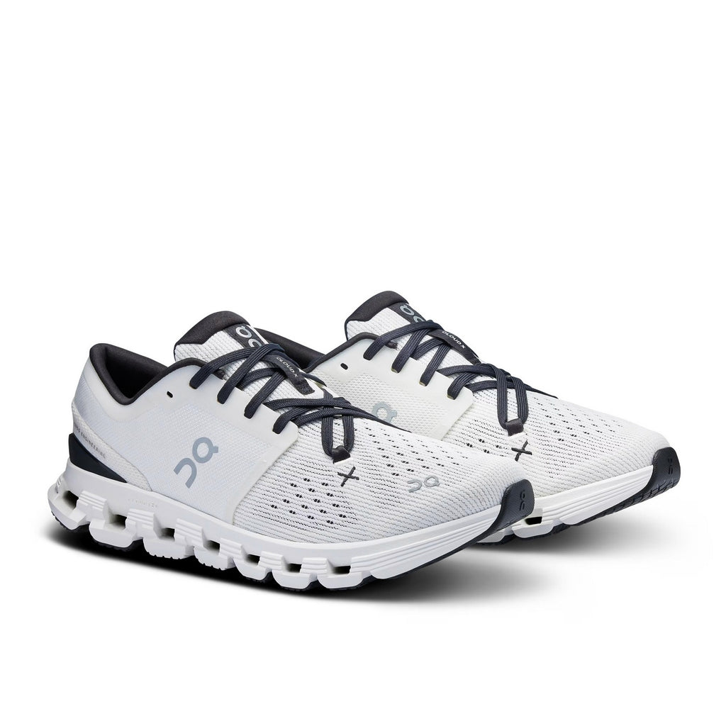 On Running Cloud X 4 Ivory Black (W) - Blanc