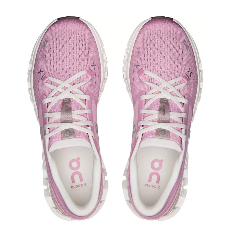 Baskets Cloud X 4 - Rose Clair, Blanc