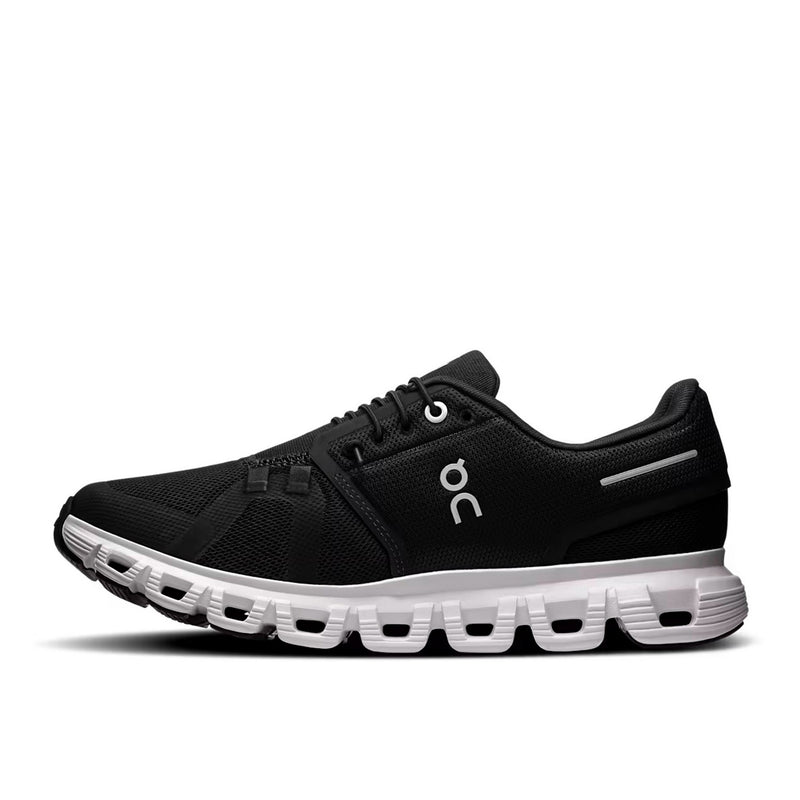 On Running Cloud 6 Black White (W)