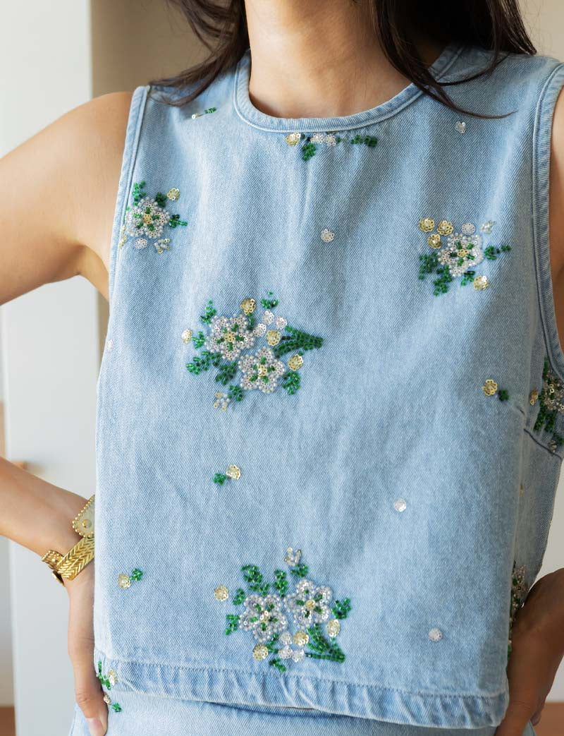 Top Bleu Samar