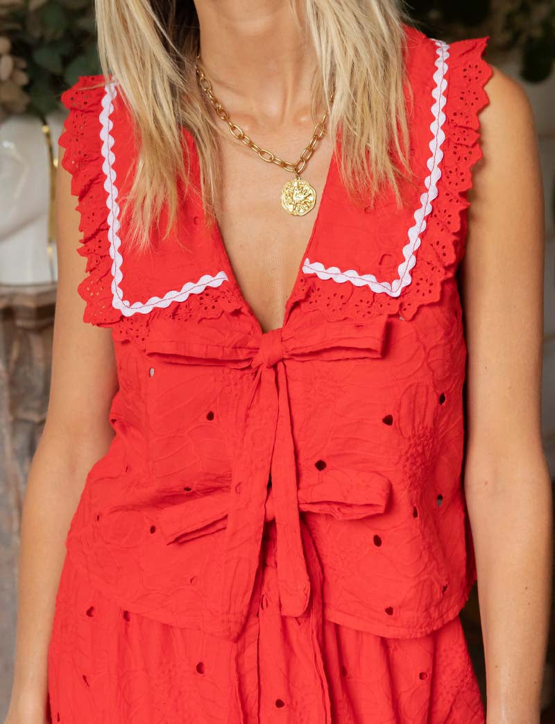 Top In Pizzo Rosso Mosa