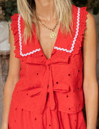 Top In Pizzo Rosso Mosa
