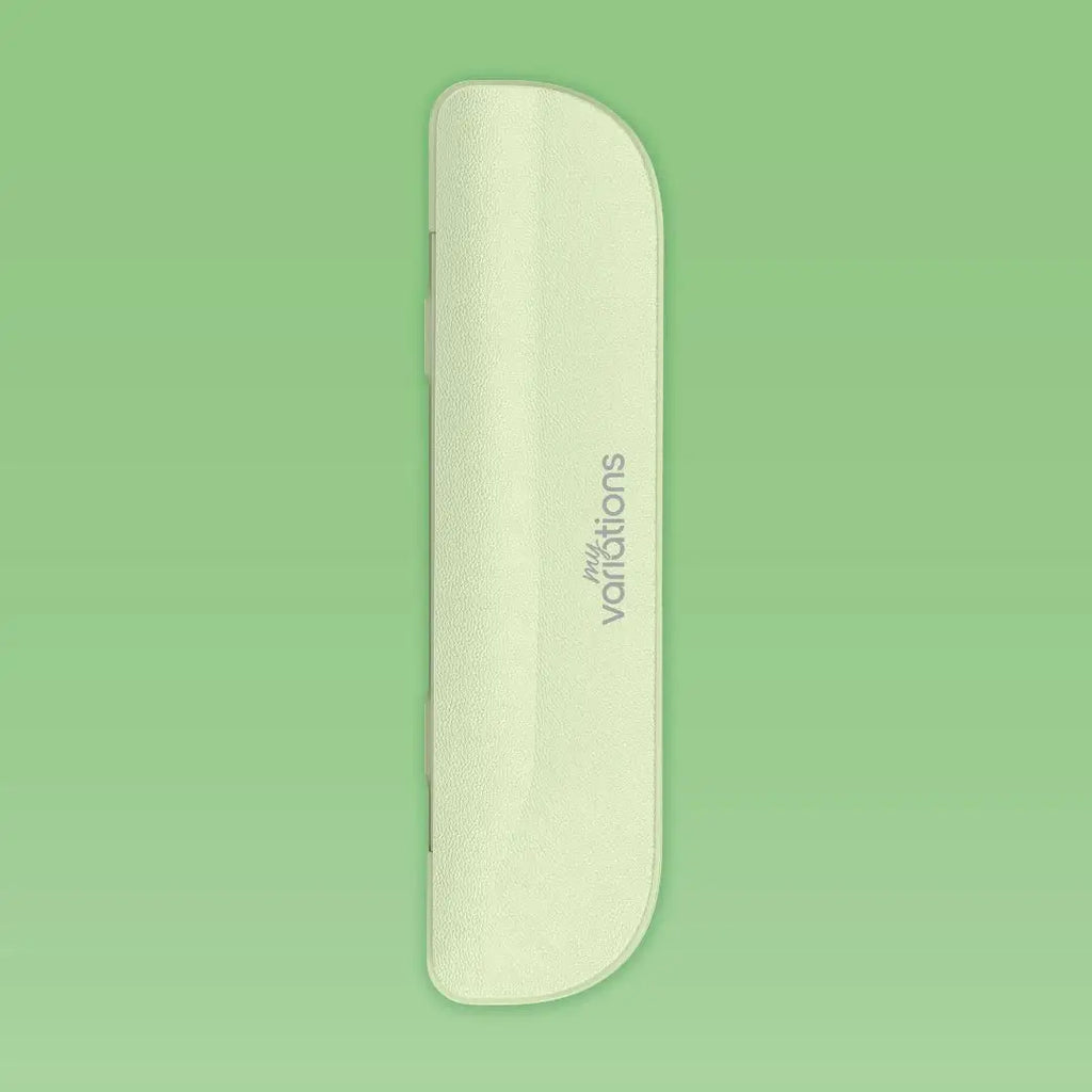 Green Brush + Case + Support