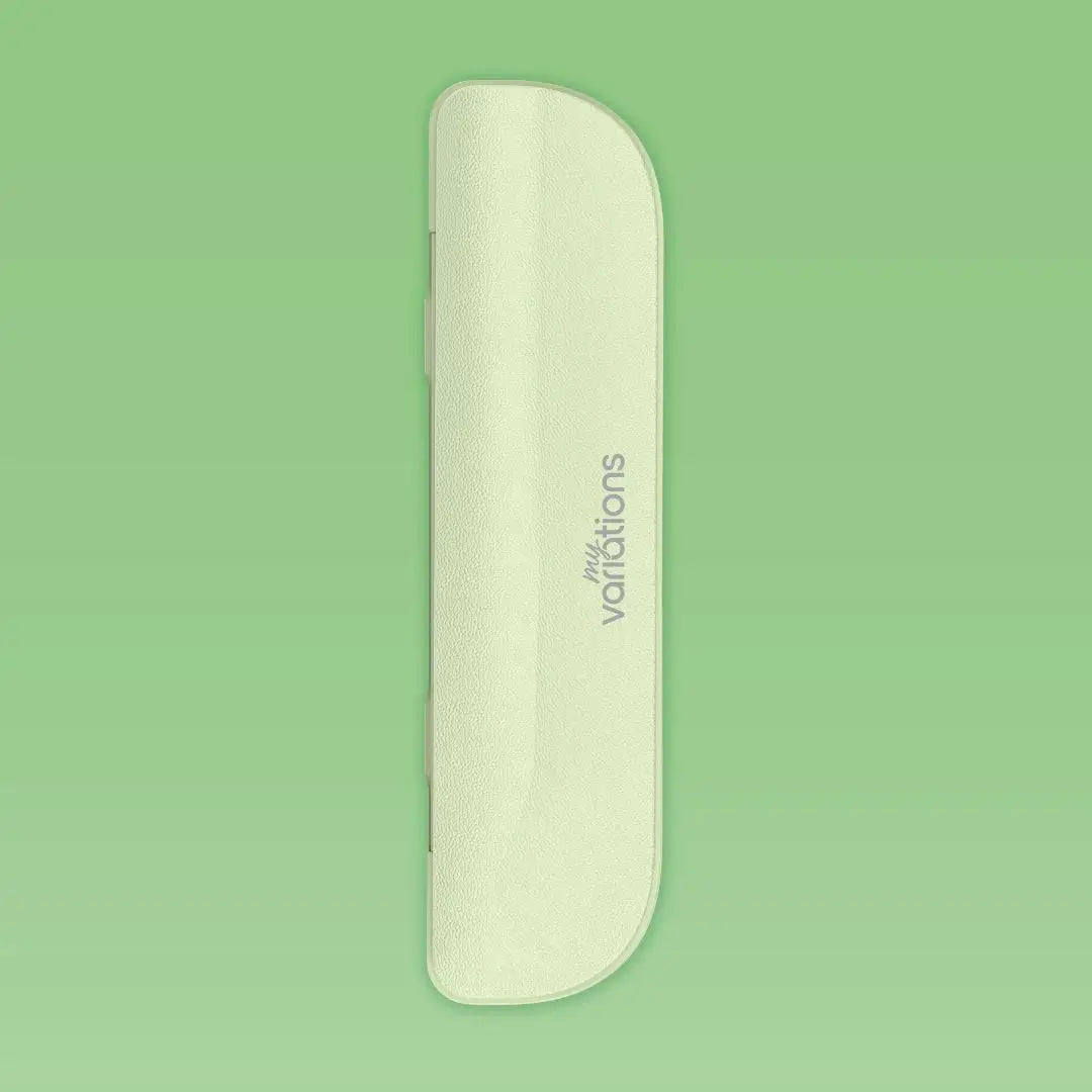 Green Brush + Case + Support