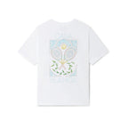 Casablanca - Camiseta Tenis Pastel - Blanco
