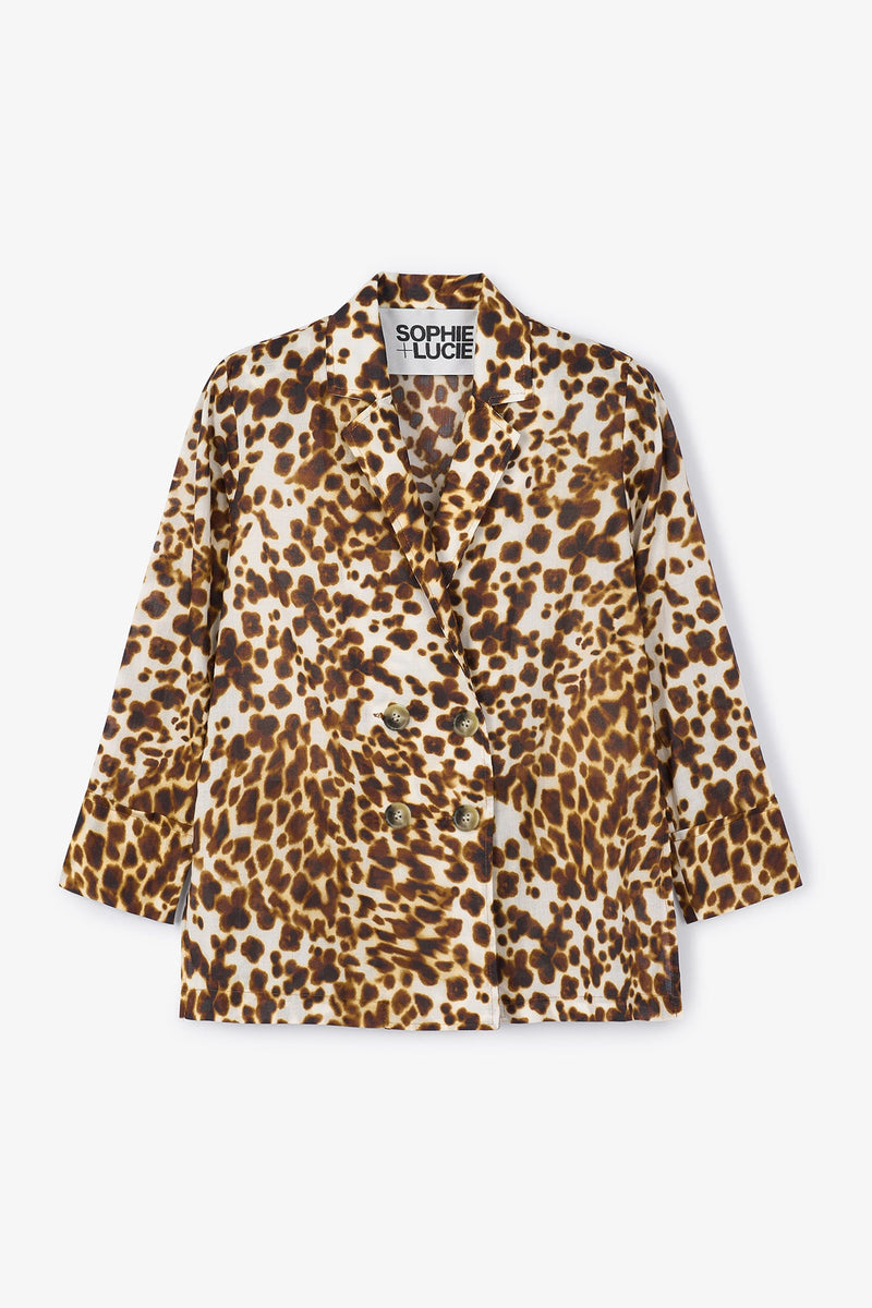 Veste Icon Tache Marron