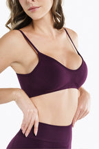 Elevate Sports Bra - Dark Berry
