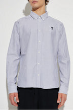 Ami Paris - Chemise Oxford Ami De Coeur En Coton