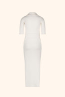 FLAIR BODYSUITS ROBE PAULA DECOLLETE POLO FENTE DEVANT MADE IN FRANCE