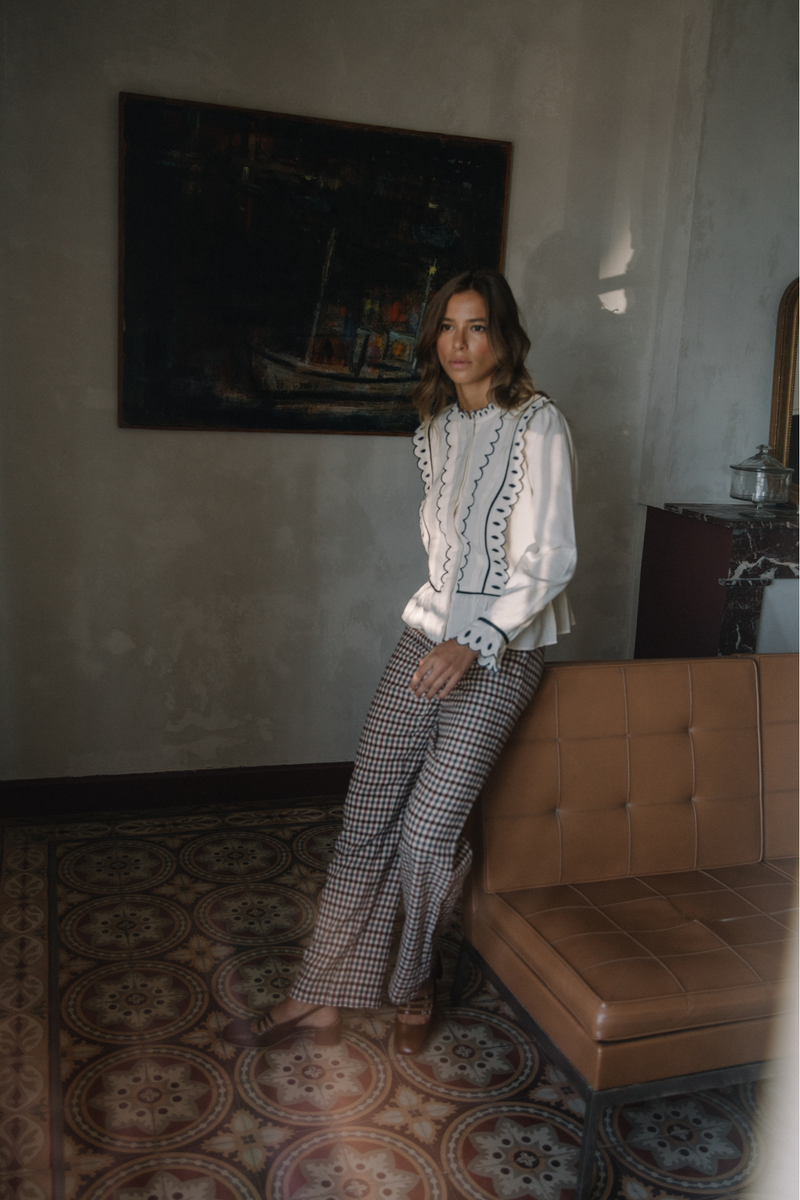 Blouse Amande - Blanc