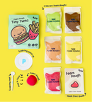 Foam Dough Collectibles: Tiny Yums - Burger & Fries