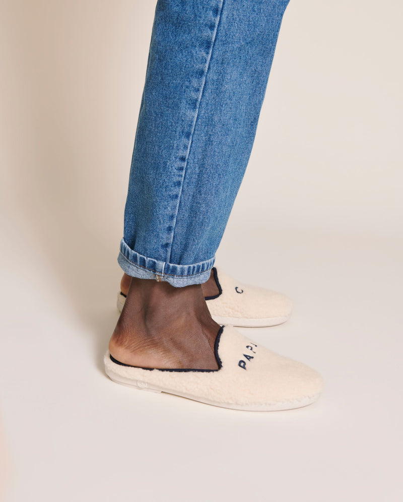 Mule de hombre Papa Cool, Angarde x émoi émoi packshot perfil desgastado