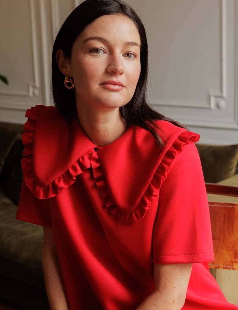 Robe Rouge Romane