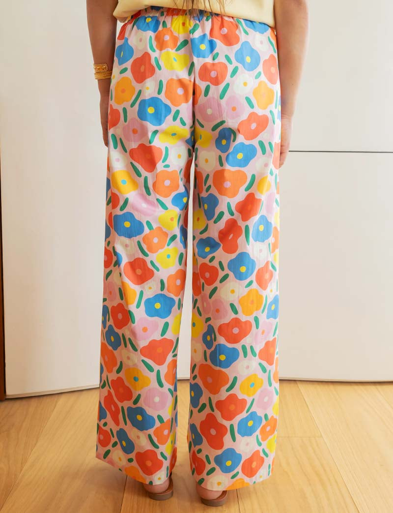 Pantalon Fleurs Multi Niko