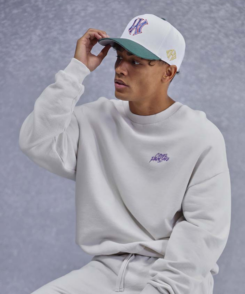 Sweatshirt Broderie - Grey